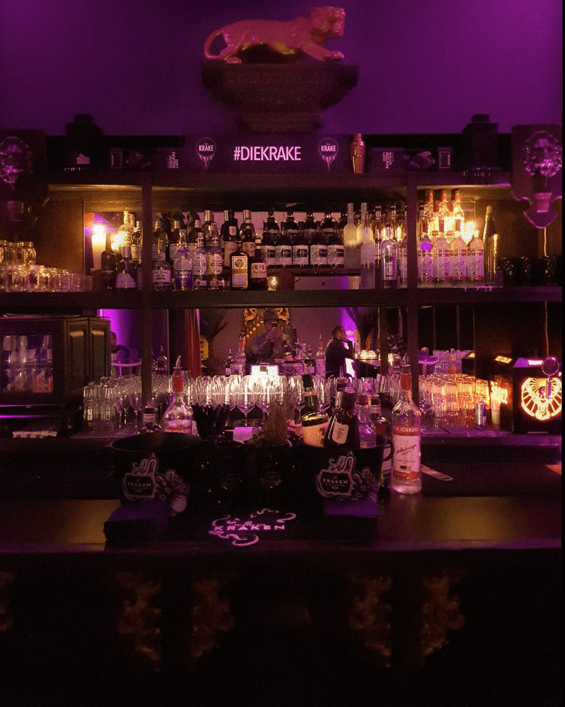 Die Bar in der Bar Die Krake in München