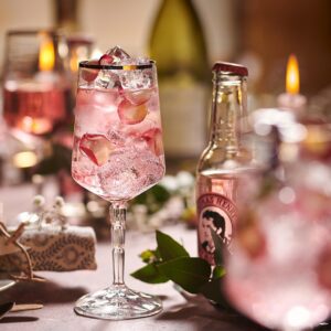 Cherry Blossom Spritz  in two variations